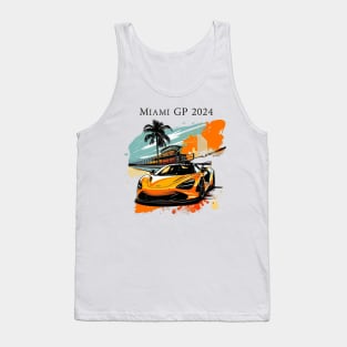 2024 Miami Grand Prix F1 T-Shirt - Merchandise | Unique F1 Tracks Design | Limited Edition | Perfect Gift for Miami F1 Fans Tank Top